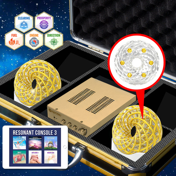 Sistema Qi Coil™ Max Pro Scalar con Consola Resonante 2 - Scalar